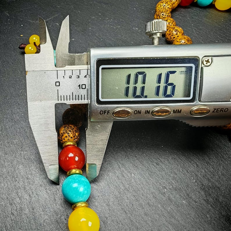 Old 9mm Lotus Seed Necklace Mala