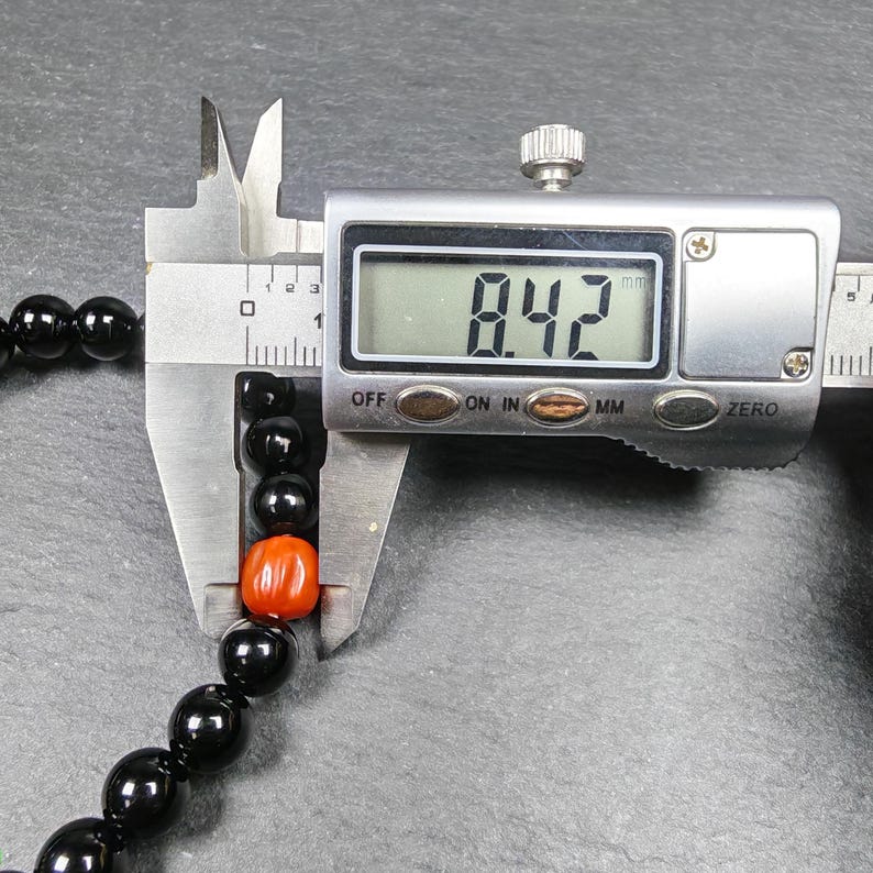 Thunder 5 Eyes Dzi Wrist Mala - Gandhanra Unique Tibetan Dzi + Black Onyx + Agate Bracelet - Spiritual Gift