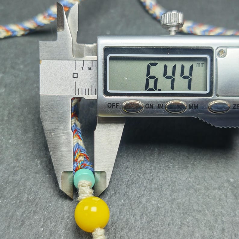 Vintage Fire Agate Dzi Necklace | 48*13mm