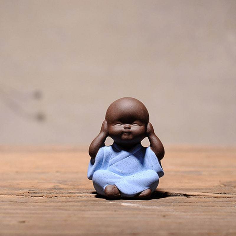 Purple Sand Meditation Buddha Statues - Gandhanra-ART