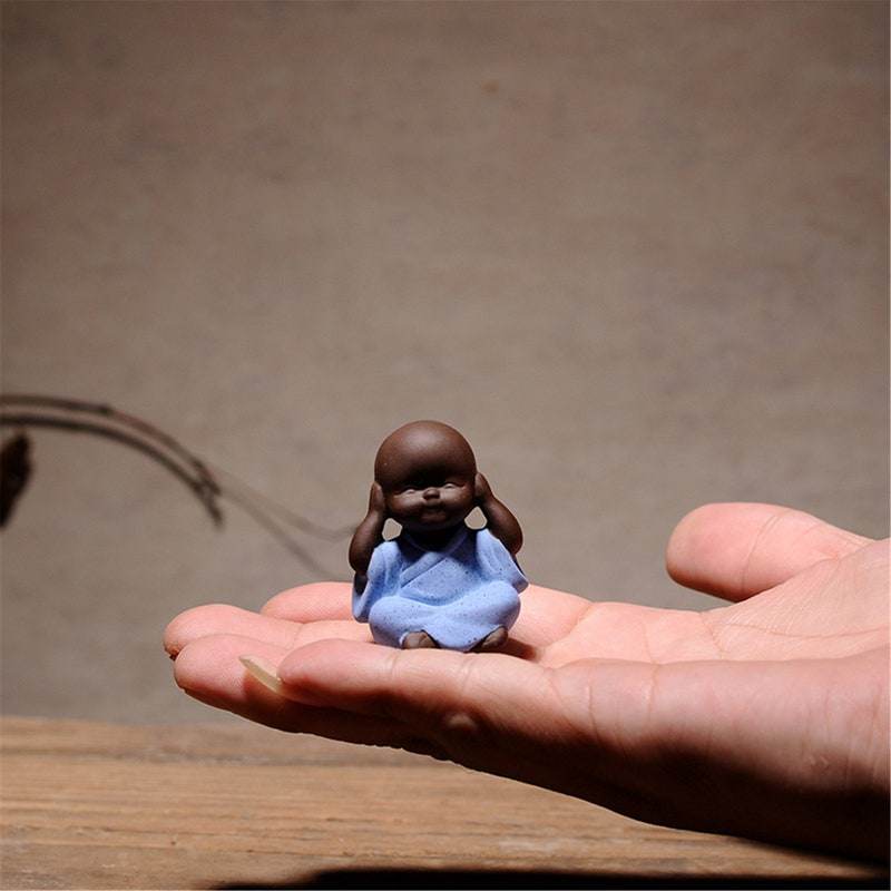 Purple Sand Meditation Buddha Statues - Gandhanra-ART