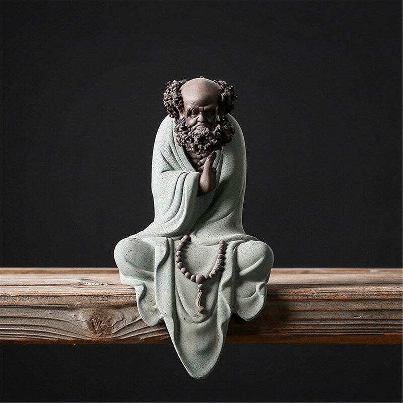 Purple Sand Bodhidharma Buddha Statues - Gandhanra-ART