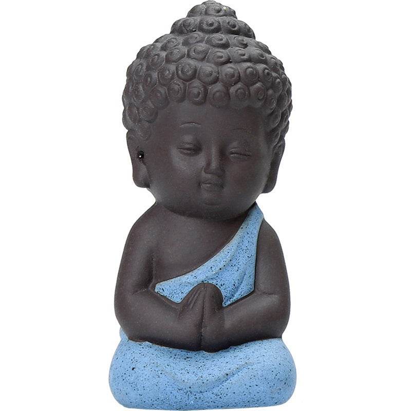 Purple Sand Meditation Buddha Statue - Gandhanra-ART