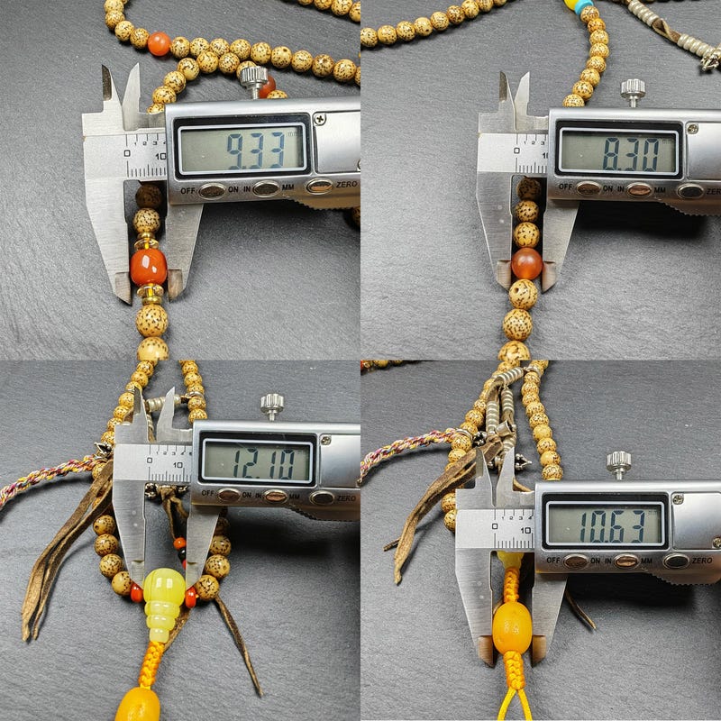 5+mm Lotus Seed Necklace Mala for Women