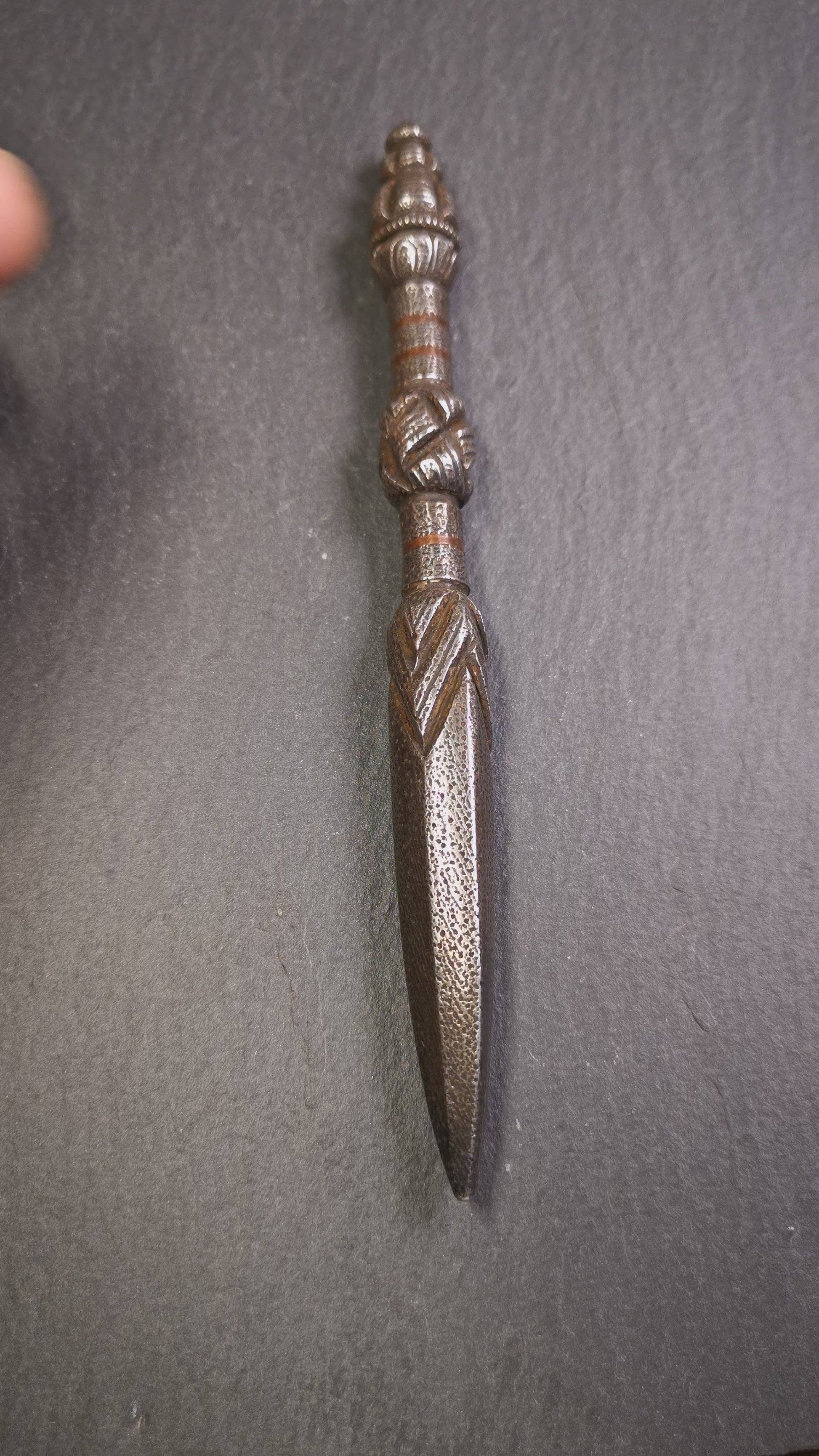 Gandhanra Tibetan Buddhist Ritual Implement - Kila - Phurba - Phurpa