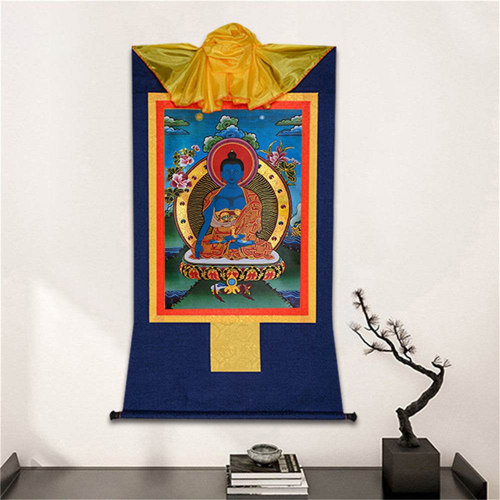Akshobhya-A Buddha before Bhaisajyaguru Medicine Buddha - Gandhanra-ART