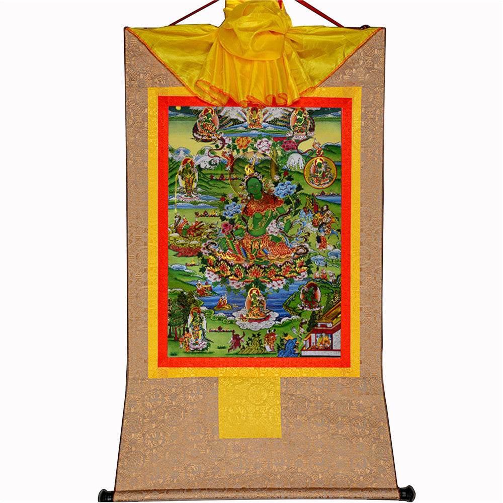 Eight Forms of Green Tara - Gandhanra-ART