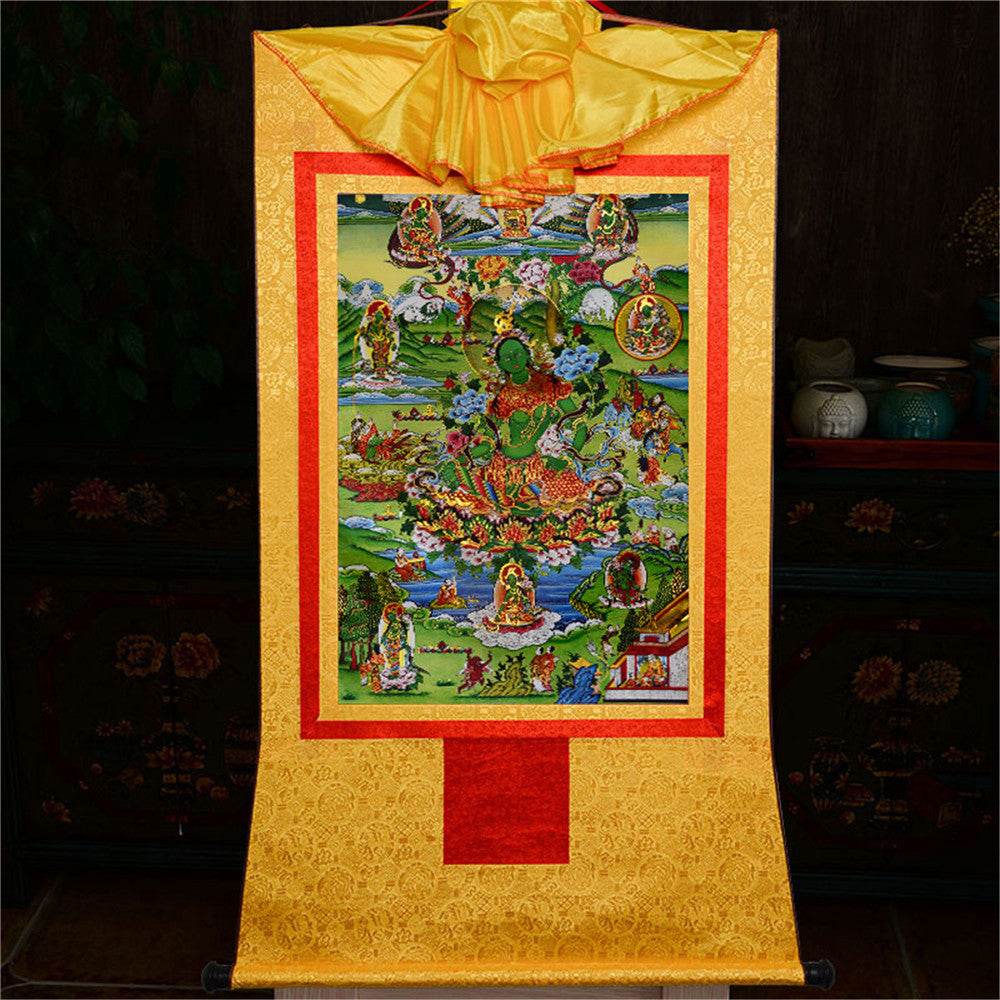 Eight Forms of Green Tara - Gandhanra-ART