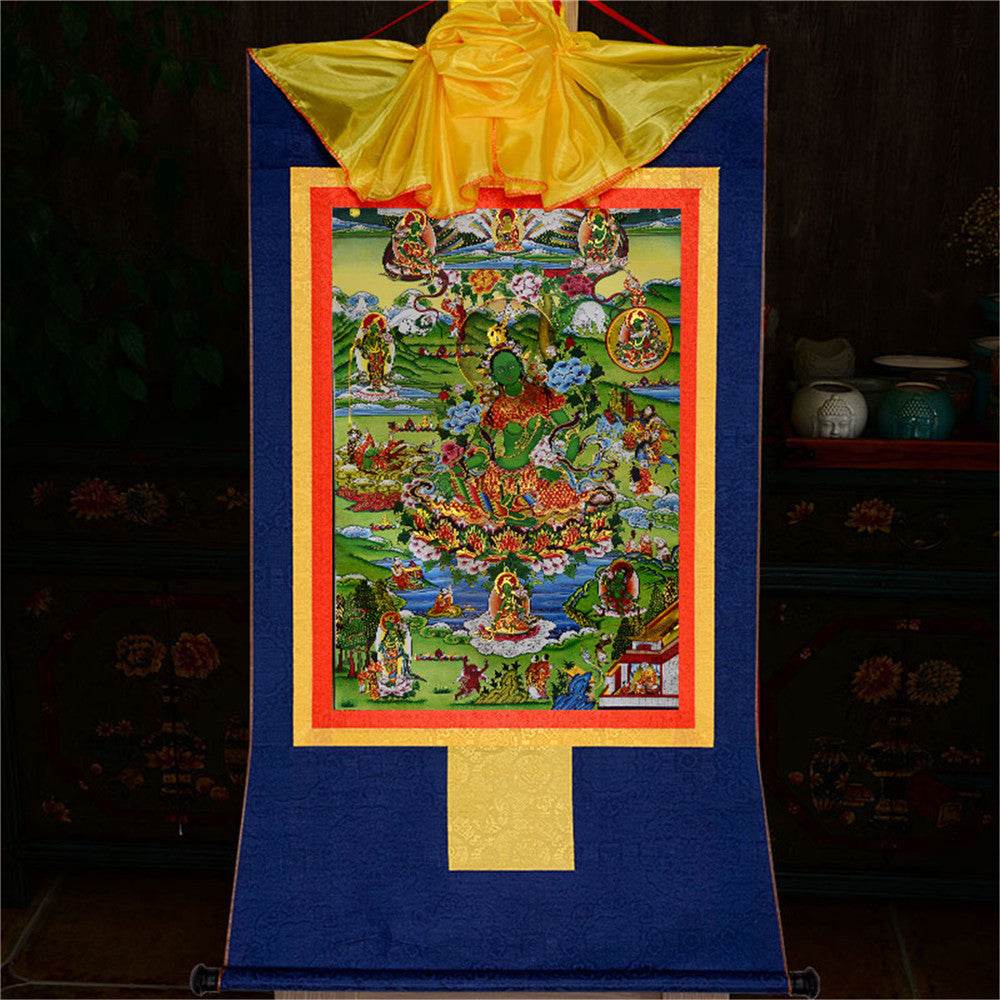 Eight Forms of Green Tara - Gandhanra-ART