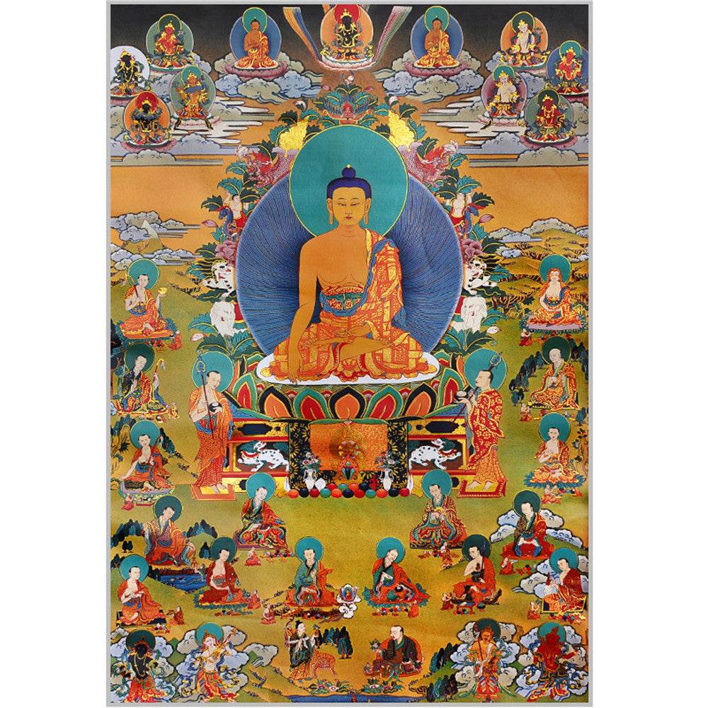 Eighteen Arhats,18 Luohan - Gandhanra-ART