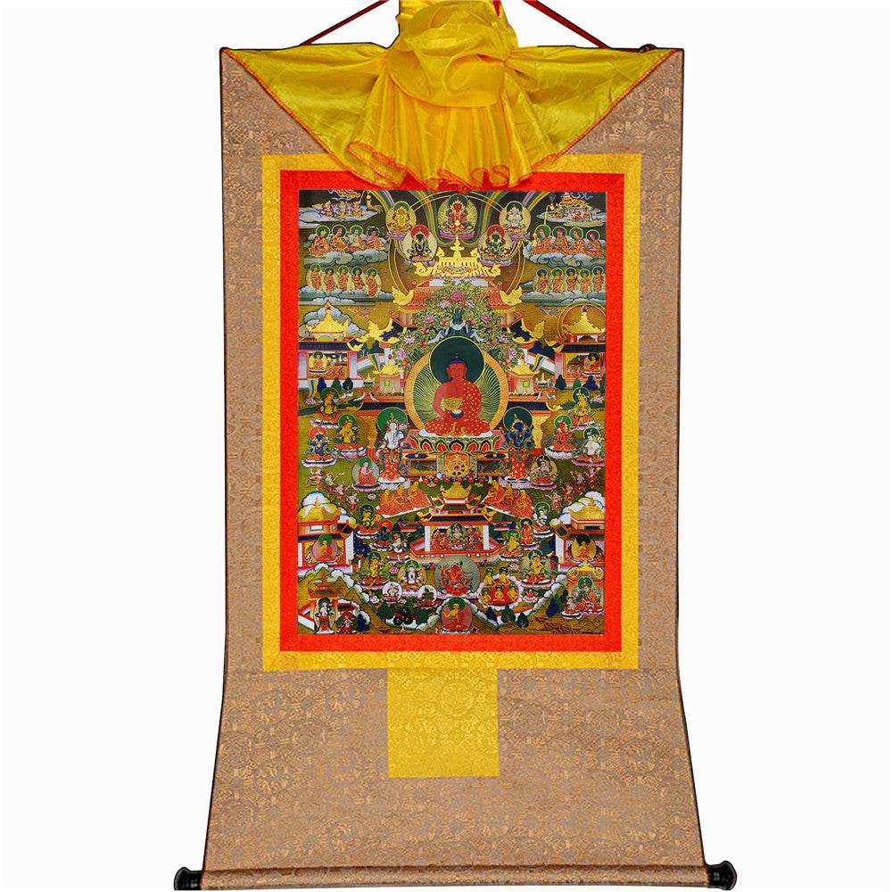 Elysium of Buddhism,Sukhavati - Gandhanra-ART