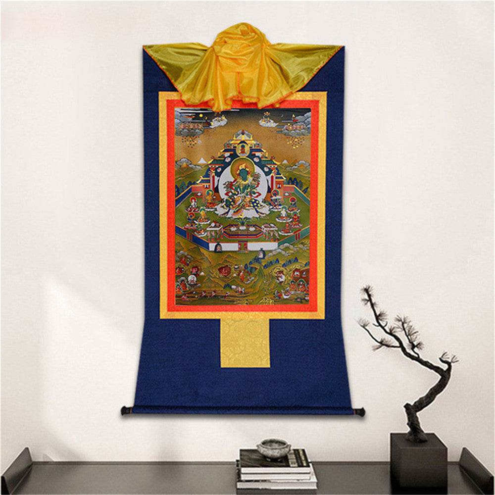 Green Tara in Mandala - Gandhanra-ART