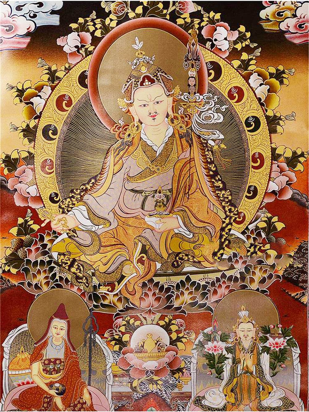 Padmasambhava,Guru Rinpoche-Black Type - Gandhanra-ART