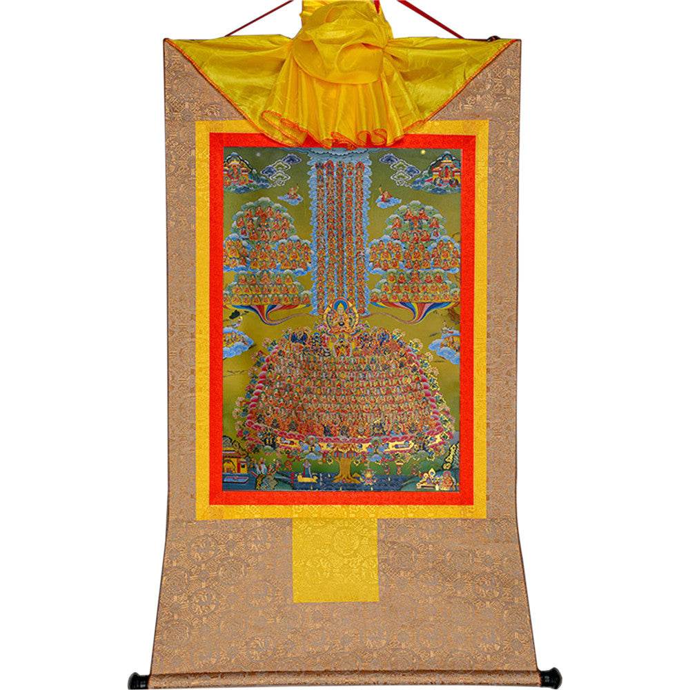 Je Tsongkhapa,Losang Drakpa,Je Rinpoche on Refuge Tree - Gandhanra-ART