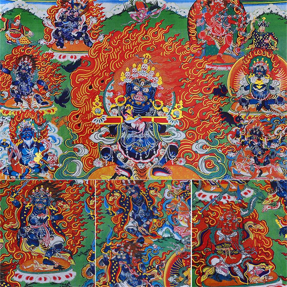 ནག་པོ་ཆེན་པོ། Mahakala - Gandhanra-ART