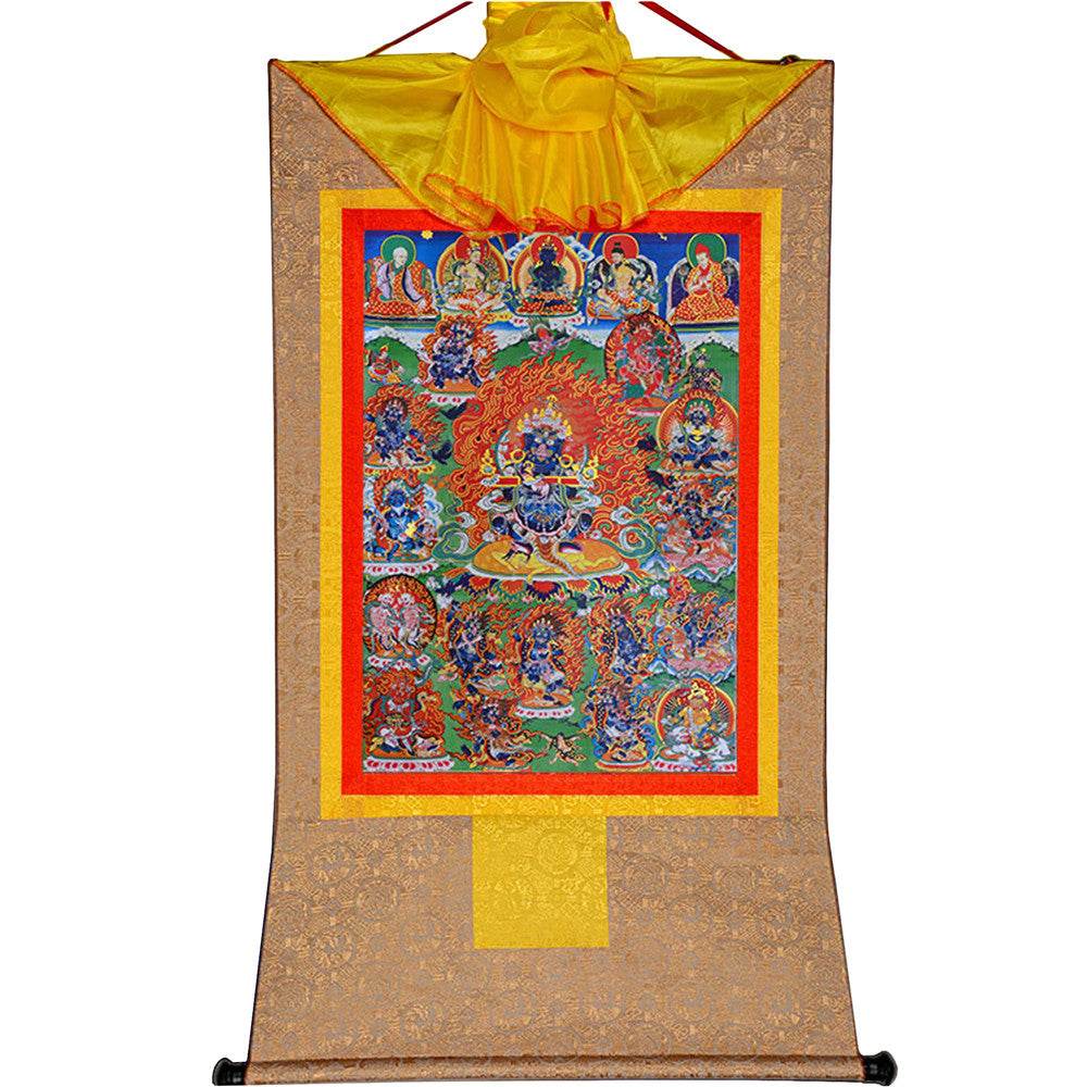 ནག་པོ་ཆེན་པོ། Mahakala - Gandhanra-ART
