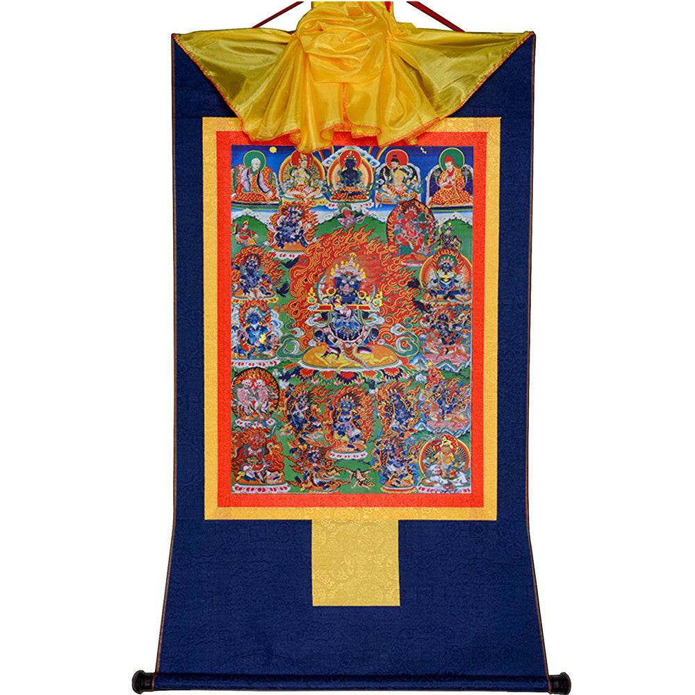 ནག་པོ་ཆེན་པོ། Mahakala - Gandhanra-ART