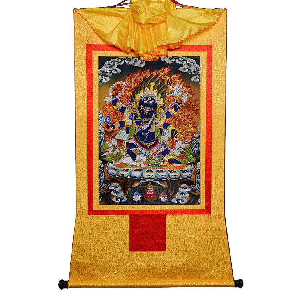 ནག་པོ་ཆེན་པོ། Six Armed Mahakala - Gandhanra-ART