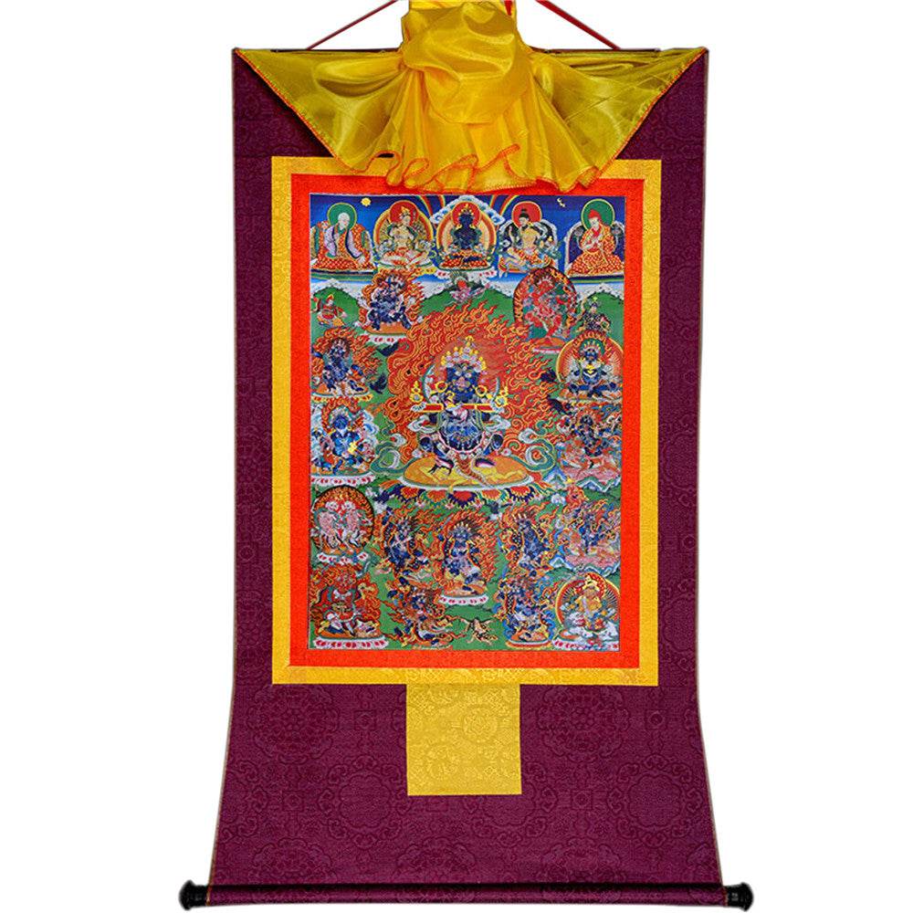 ནག་པོ་ཆེན་པོ། Mahakala - Gandhanra-ART