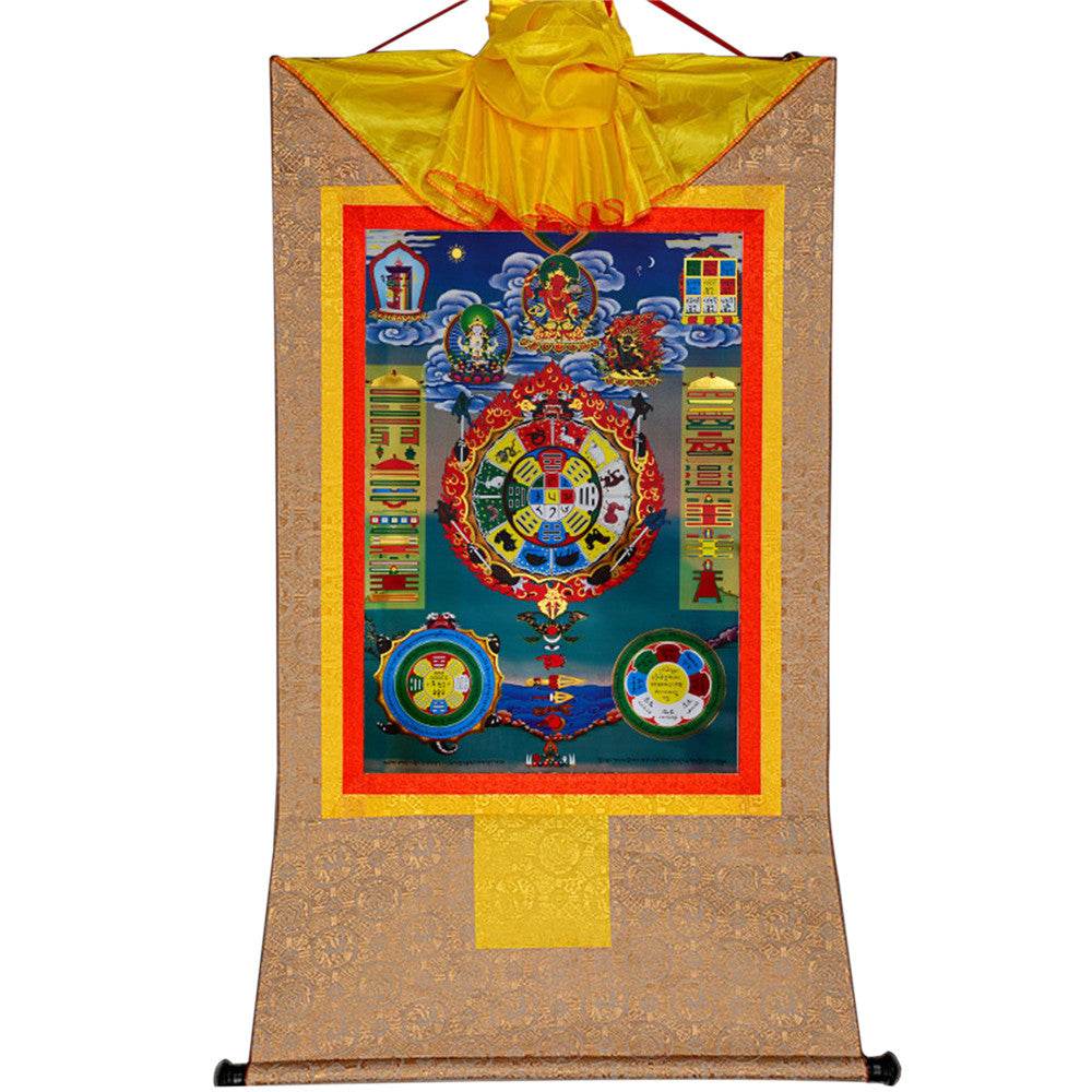 SIPAHO - Melong Mirror - Tibetan Calendar - Gandhanra-ART