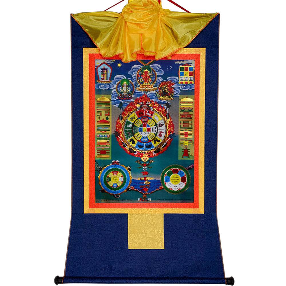 SIPAHO - Melong Mirror - Tibetan Calendar - Gandhanra-ART