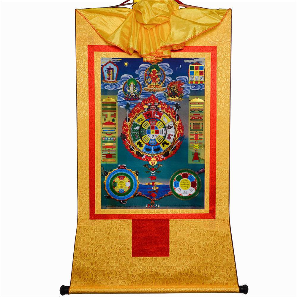 SIPAHO - Melong Mirror - Tibetan Calendar - Gandhanra-ART