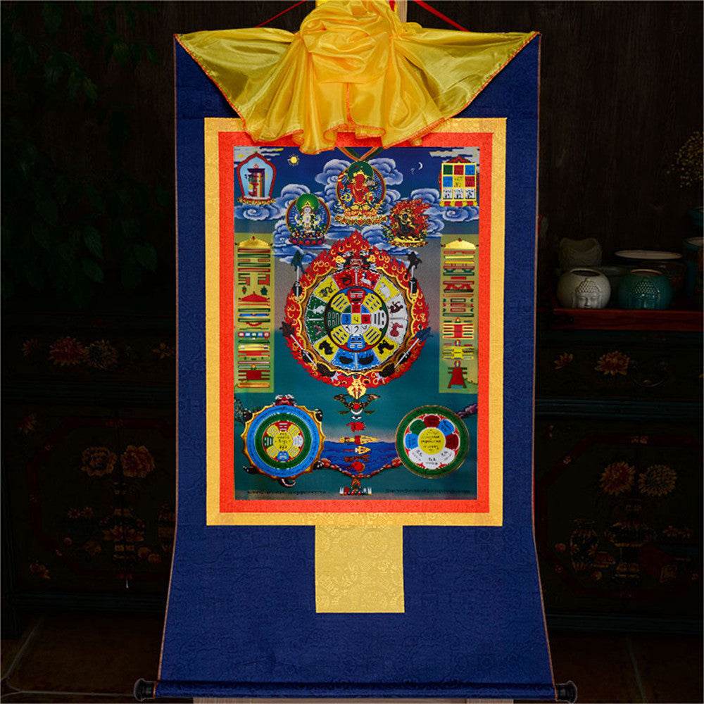 SIPAHO - Melong Mirror - Tibetan Calendar - Gandhanra-ART