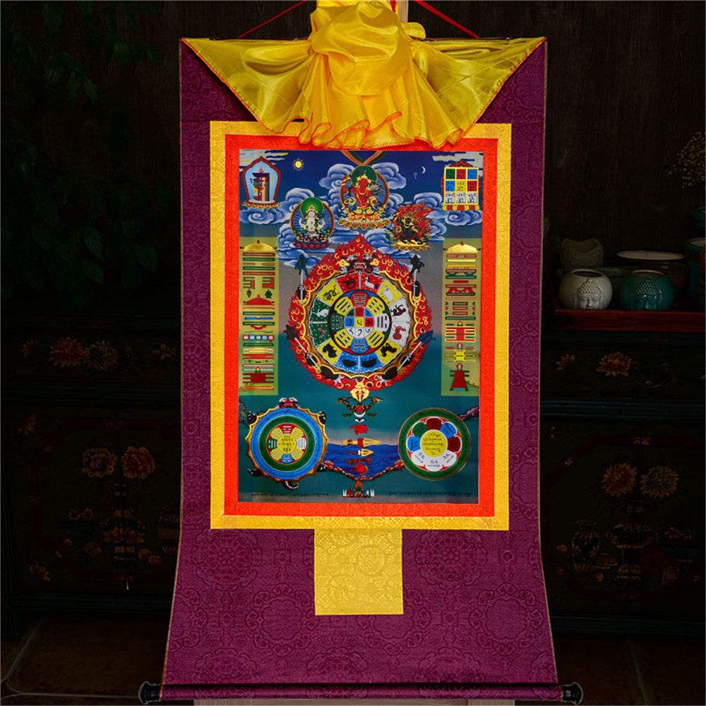 SIPAHO - Melong Mirror - Tibetan Calendar - Gandhanra-ART