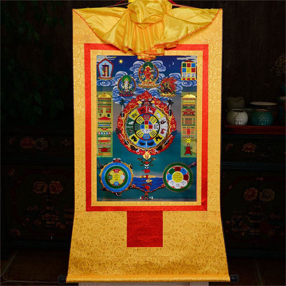 SIPAHO - Melong Mirror - Tibetan Calendar - Gandhanra-ART