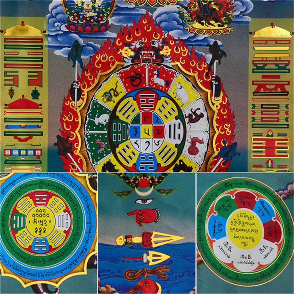 SIPAHO - Melong Mirror - Tibetan Calendar - Gandhanra-ART