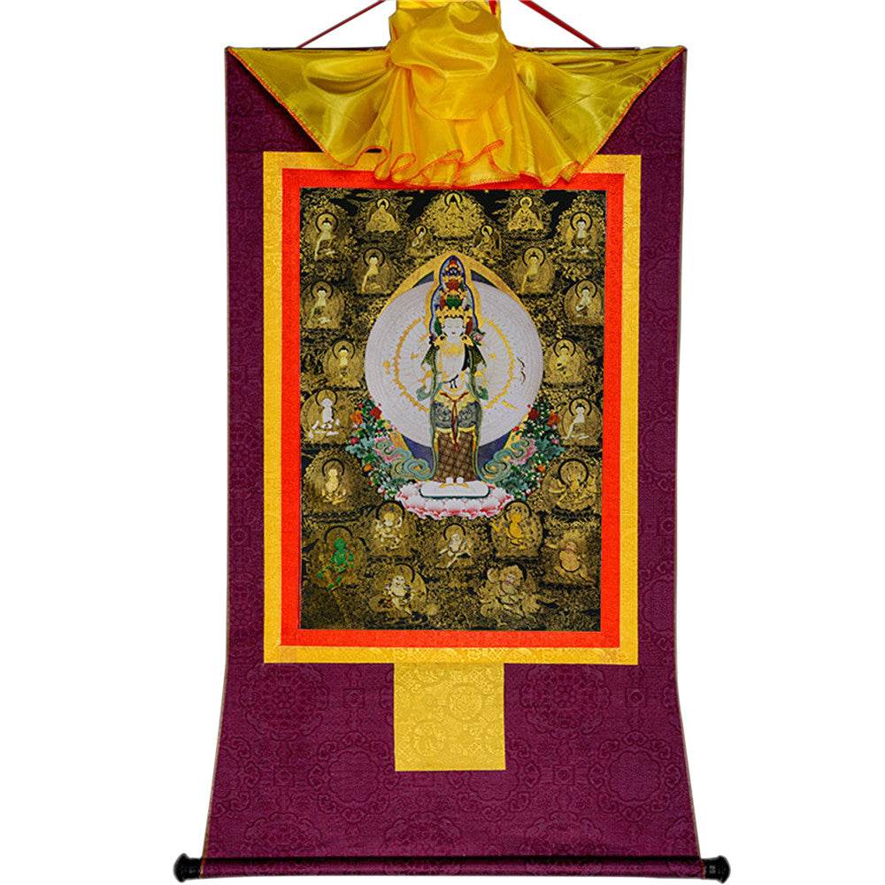 Avalokitesvara with Thousand Arms-Black Type - Gandhanra-ART