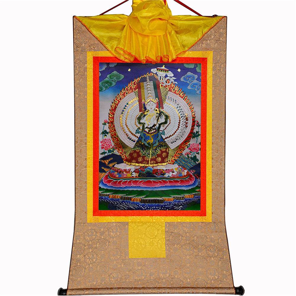 Usnisa Sitatapatra-Great White Parasol - Gandhanra-ART