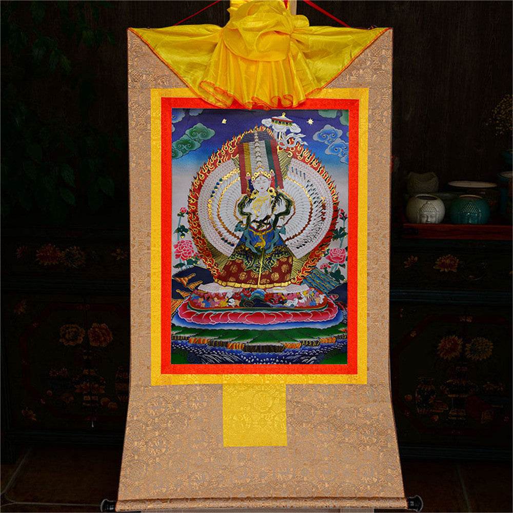 Usnisa Sitatapatra-Great White Parasol - Gandhanra-ART