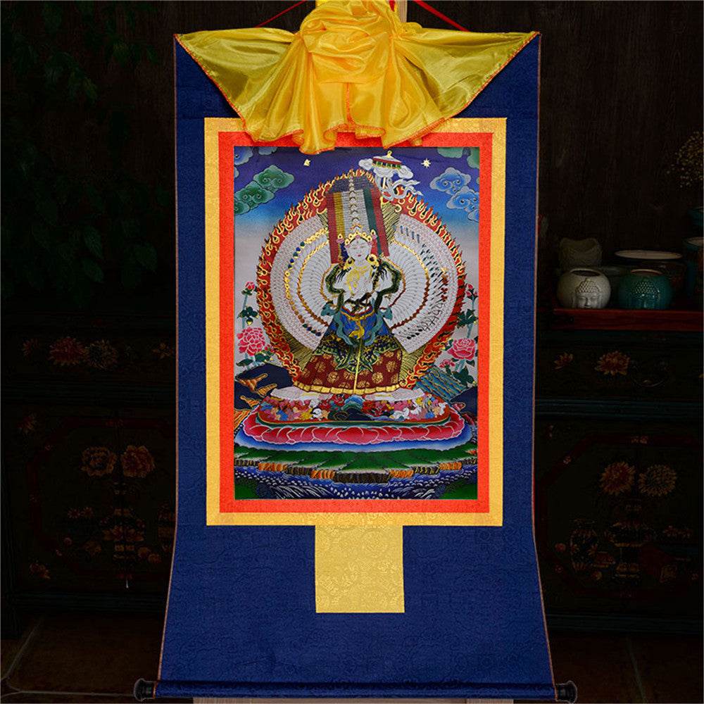 Usnisa Sitatapatra-Great White Parasol - Gandhanra-ART