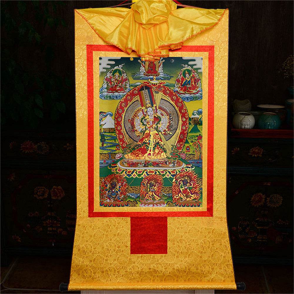 Usnisa Sitatapatra-White Parasol - Gandhanra-ART