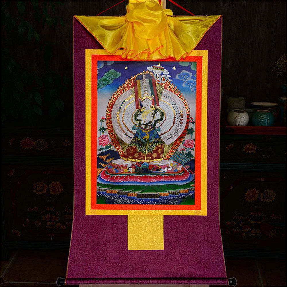 Usnisa Sitatapatra-Great White Parasol - Gandhanra-ART