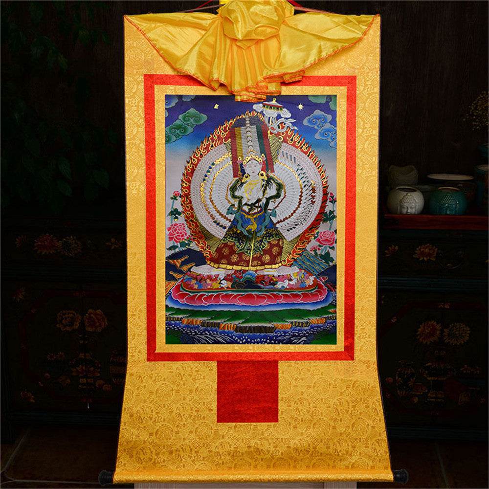 Usnisa Sitatapatra-Great White Parasol - Gandhanra-ART