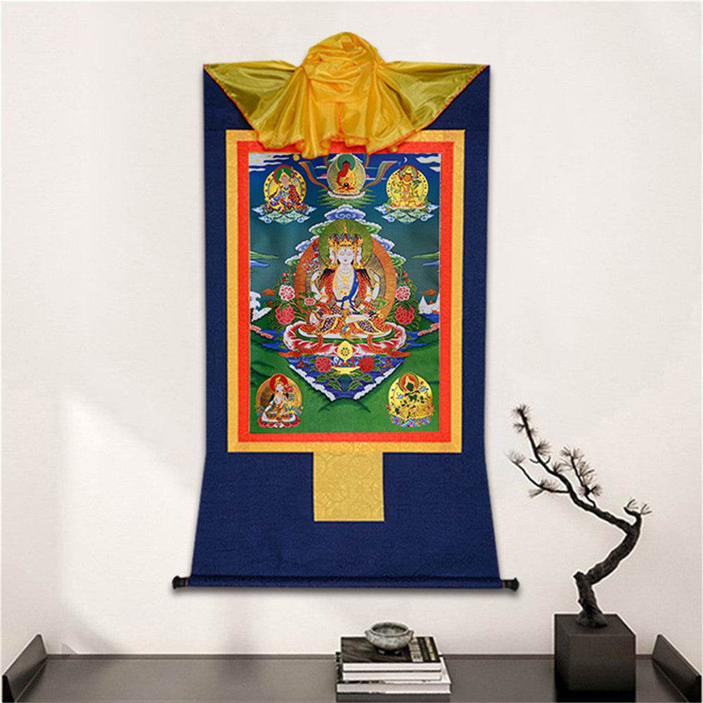 Usnisa Vijaya and 5 Healing Buddhas - Gandhanra-ART