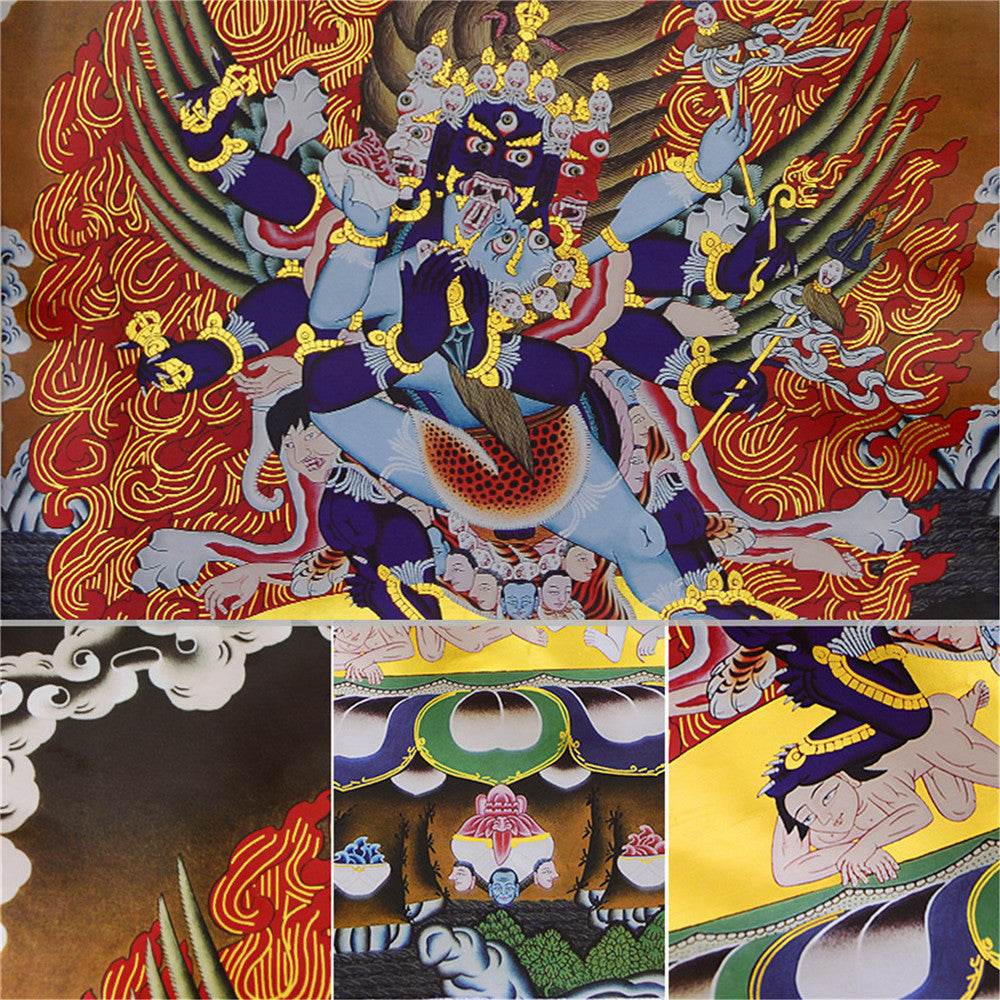 Vajrakilaya-Vajrakumara-Protector Deity - Gandhanra-ART
