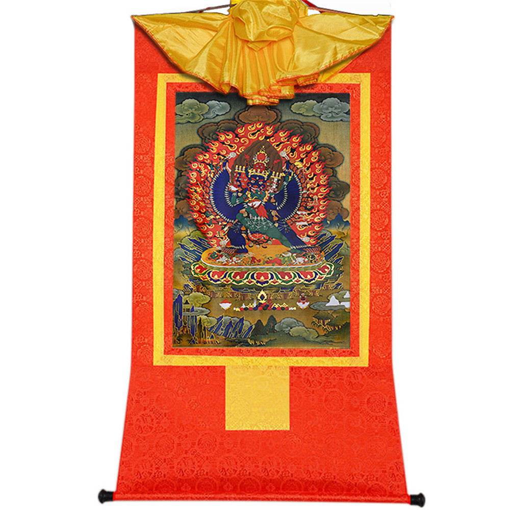 གཤིན་རྗེ་གཤེད་ Yamantaka- Conqueror of the Lord of Death - Gandhanra-ART