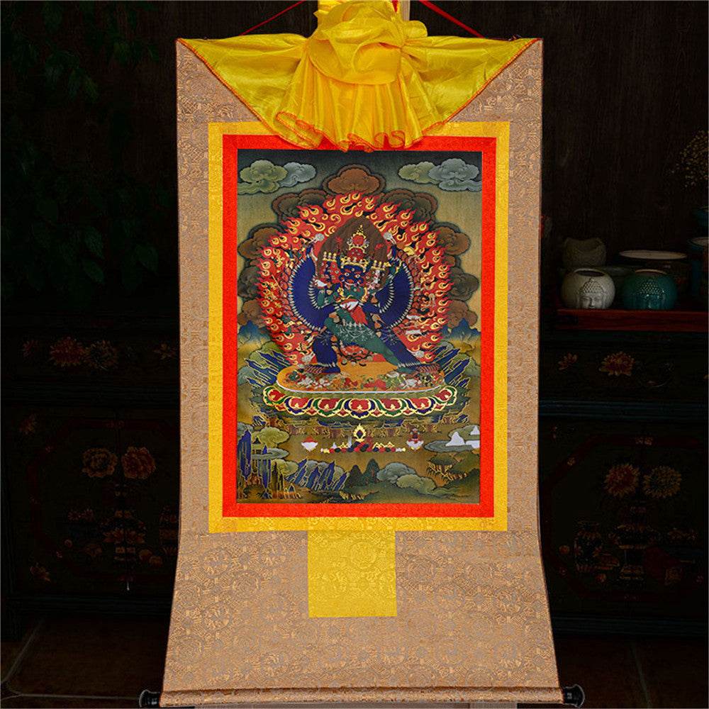 གཤིན་རྗེ་གཤེད་ Yamantaka- Conqueror of the Lord of Death - Gandhanra-ART