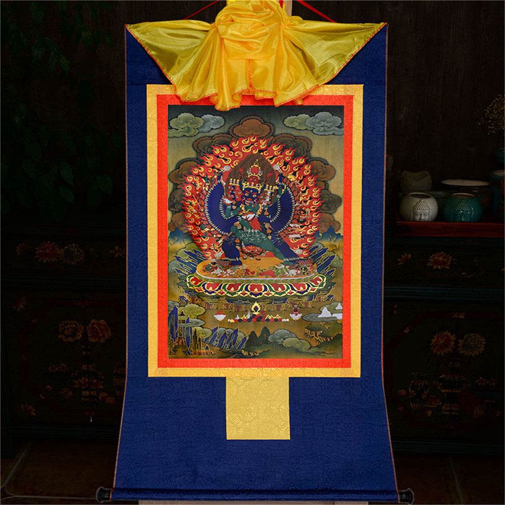 གཤིན་རྗེ་གཤེད་ Yamantaka- Conqueror of the Lord of Death - Gandhanra-ART