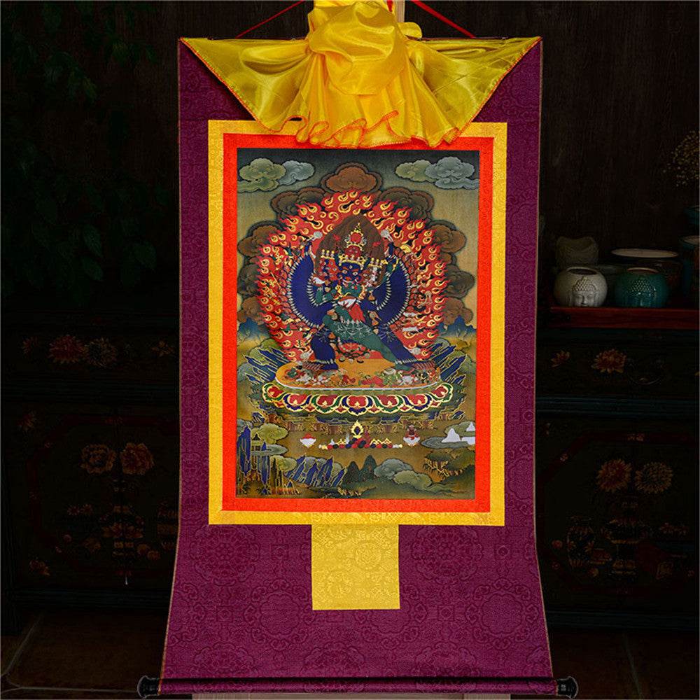 གཤིན་རྗེ་གཤེད་ Yamantaka- Conqueror of the Lord of Death - Gandhanra-ART