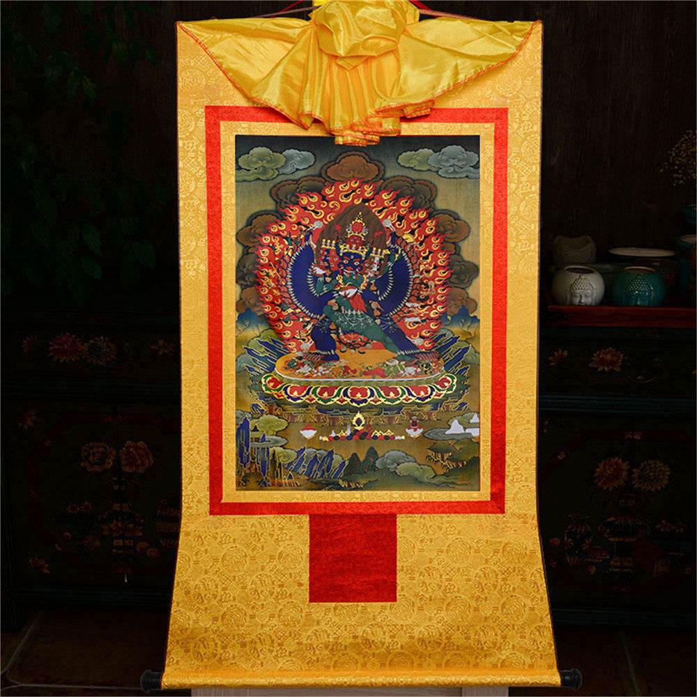 གཤིན་རྗེ་གཤེད་ Yamantaka- Conqueror of the Lord of Death - Gandhanra-ART