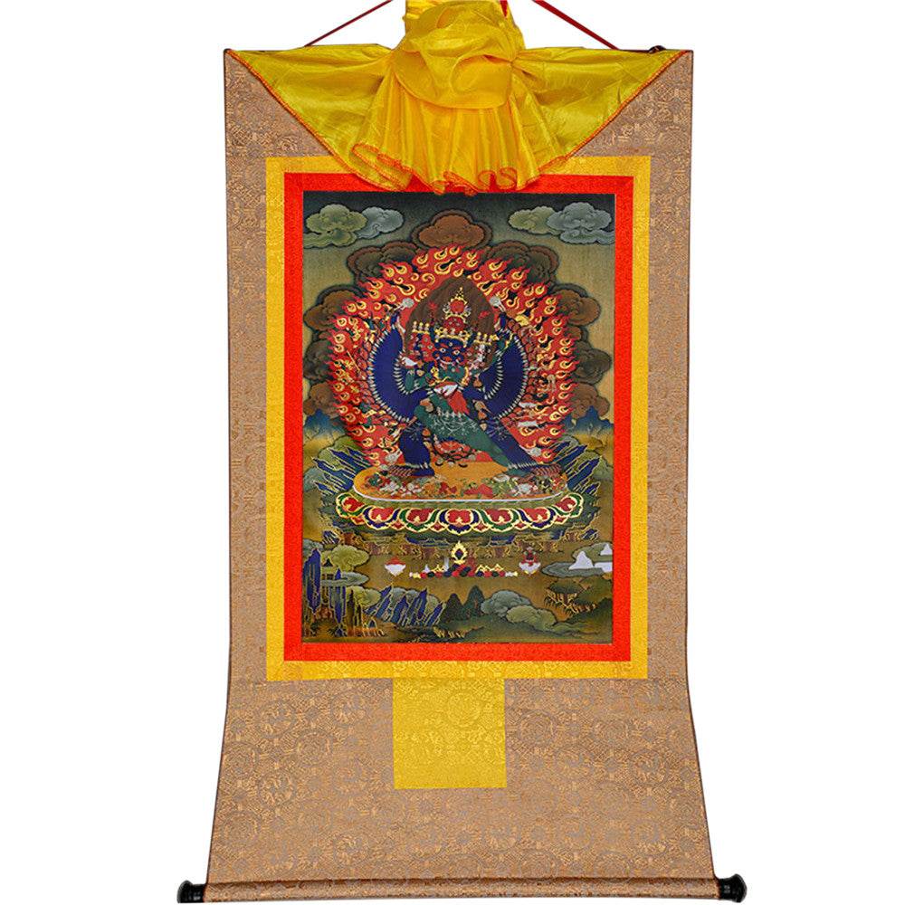 གཤིན་རྗེ་གཤེད་ Yamantaka- Conqueror of the Lord of Death - Gandhanra-ART