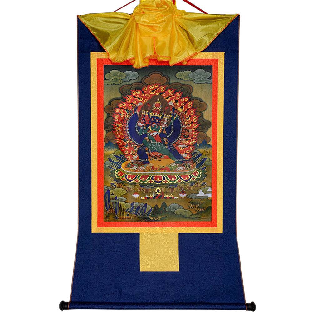 གཤིན་རྗེ་གཤེད་ Yamantaka- Conqueror of the Lord of Death - Gandhanra-ART