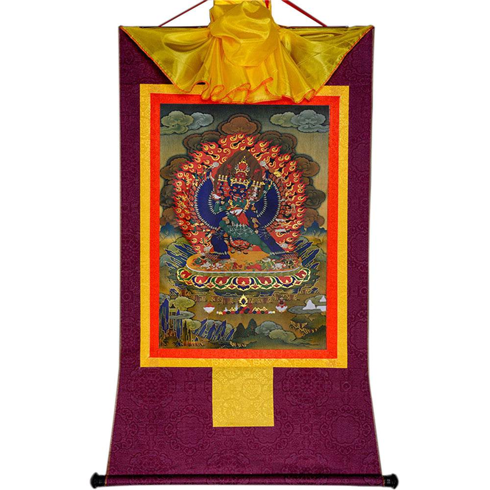 གཤིན་རྗེ་གཤེད་ Yamantaka- Conqueror of the Lord of Death - Gandhanra-ART