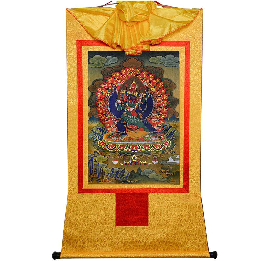 གཤིན་རྗེ་གཤེད་ Yamantaka- Conqueror of the Lord of Death - Gandhanra-ART