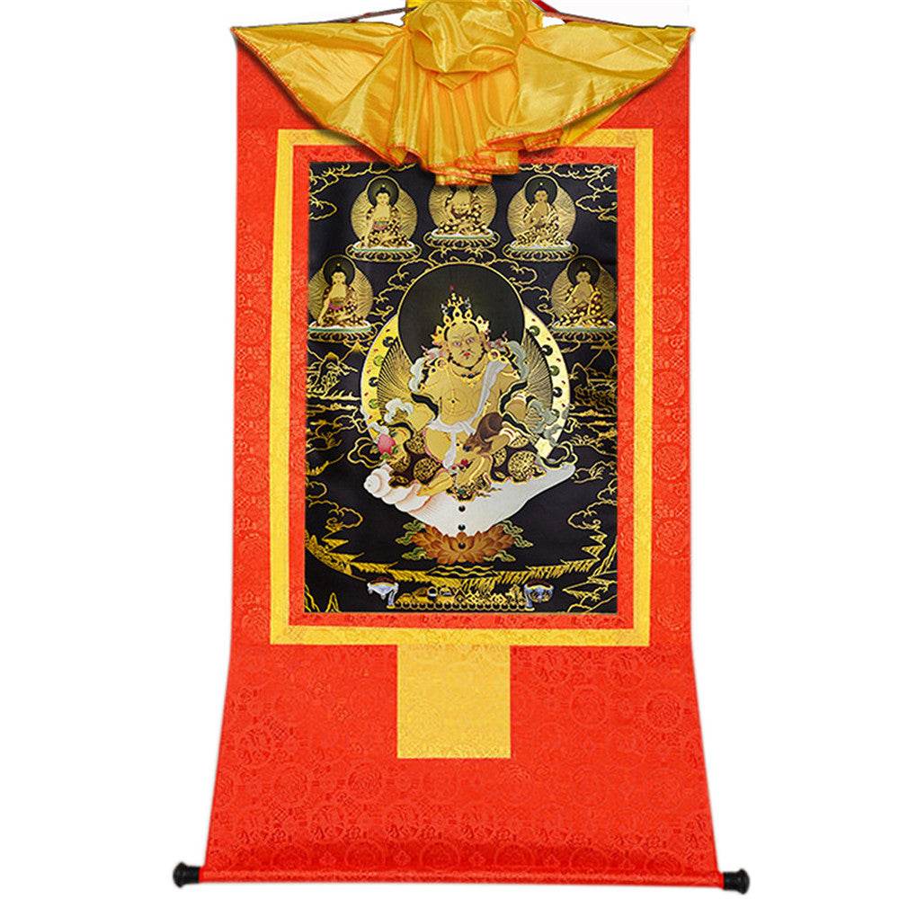 Yellow Jambhala-Black Type - Gandhanra-ART