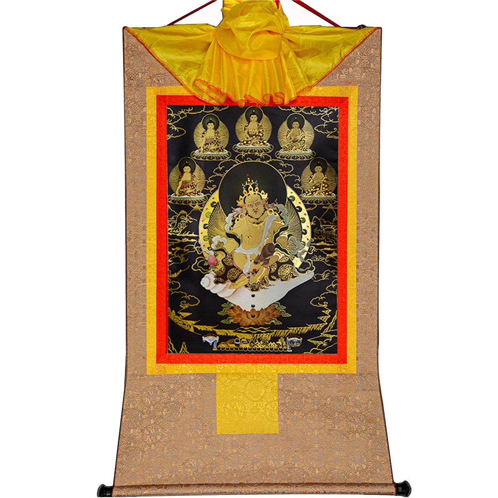 Yellow Jambhala-Black Type - Gandhanra-ART